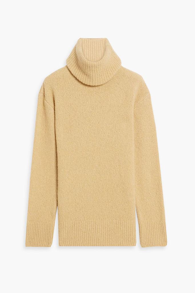Brushed bouclé-knit wool-blend turtleneck sweater商品第1张图片规格展示