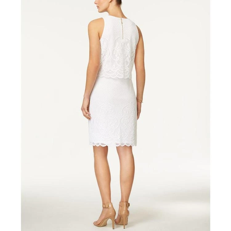 商品Charter Club|Lace Tiered Dress, Only at Macy's,价格¥276,第3张图片详细描述