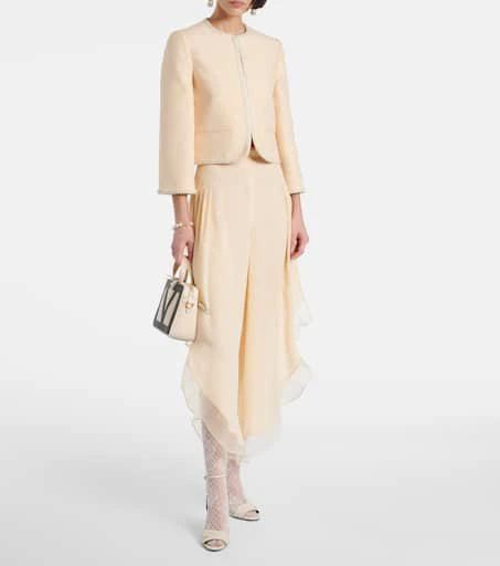 商品Valentino|蕾丝连裤袜,价格¥9625,第2张图片详细描述