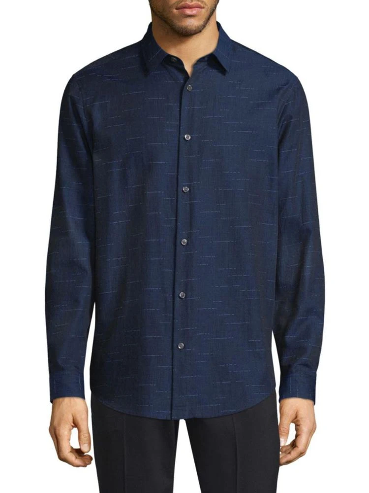 商品Theory|Printed Cotton Button-Down Shirt,价格¥1462,第1张图片