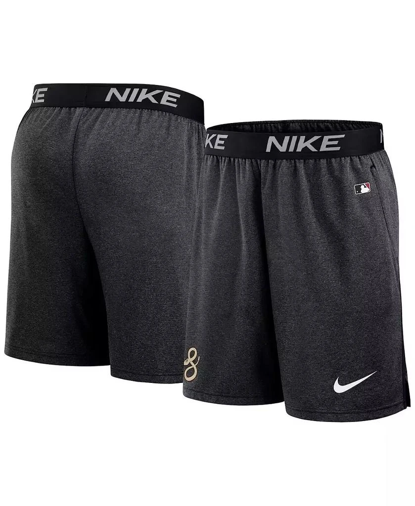 商品NIKE|Men's Black Arizona Diamondbacks City Connect Performance Practice Shorts,价格¥449,第1张图片