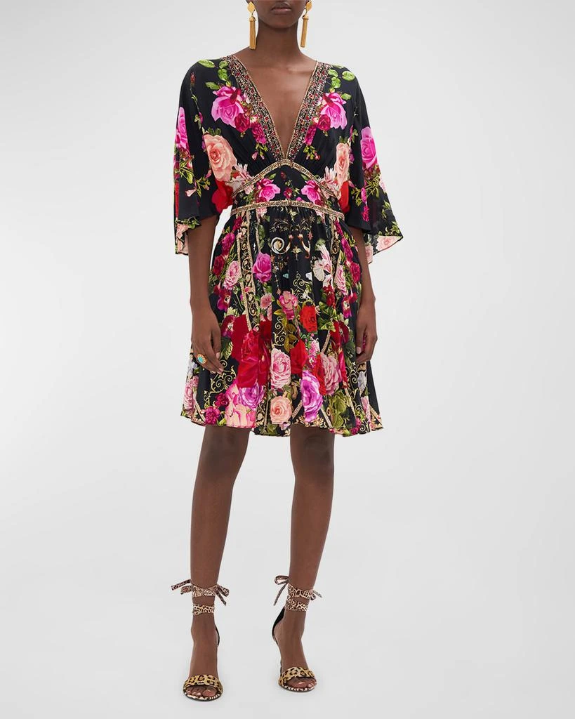 商品Camilla|Reservation for Love A-Line Ruffle Sleeve Dress,价格¥2137,第2张图片详细描述