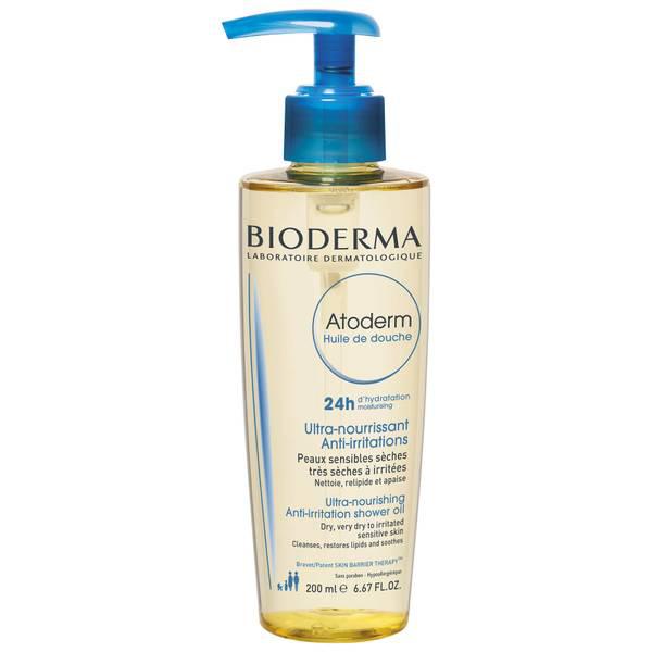 Bioderma Atoderm normal to very dry skin face and body cleanser 200ML商品第1张图片规格展示