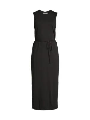 商品Vince|Pima Cotton Midi Dress,价格¥478-¥662,第6张图片详细描述