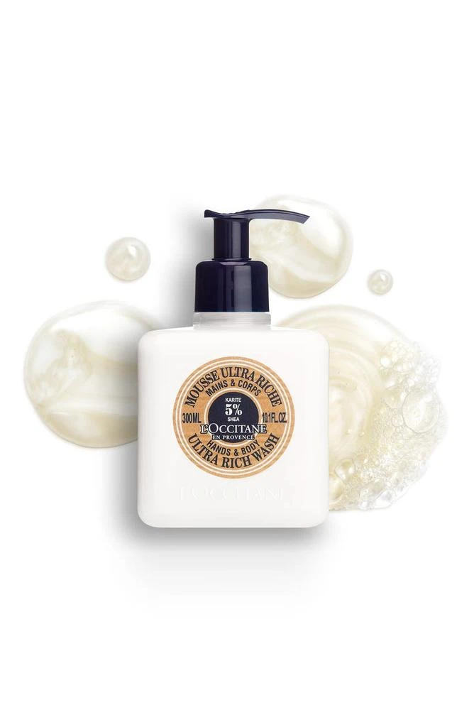 商品L'Occitane|Shea Hands & Body Ultra Rich Wash,价格¥196,第2张图片详细描述