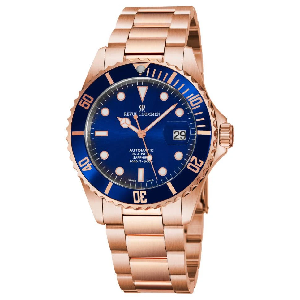 商品Revue Thommen|Revue Thommen Diver Men's Automatic Watch,价格¥5495,第1张图片