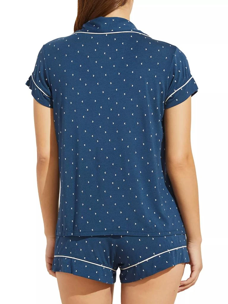 商品Eberjey|Gisele Print Short Pajama Set Set,价格¥616,第3张图片详细描述