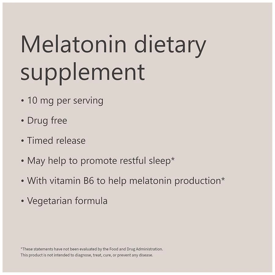 Melatonin 10 mg Tablets (100 days) 10 mg 商品