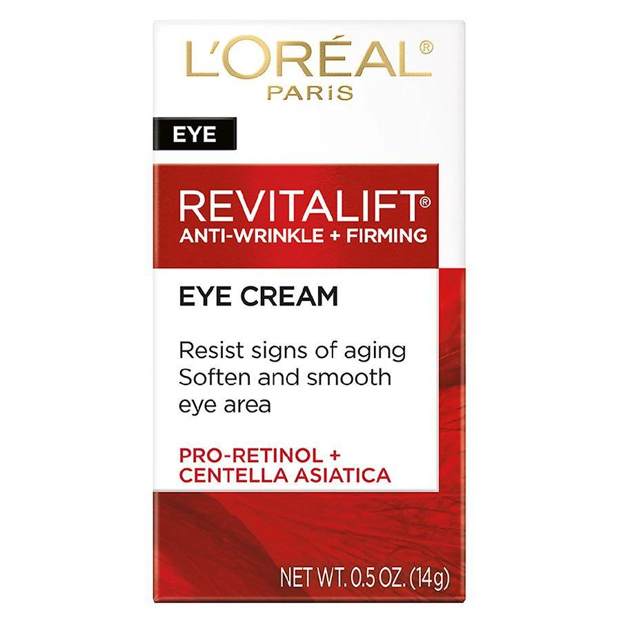 商品L'Oreal Paris|Anti-Wrinkle + Firming Eye Cream, Fragrance Free,价格¥139,第3张图片详细描述