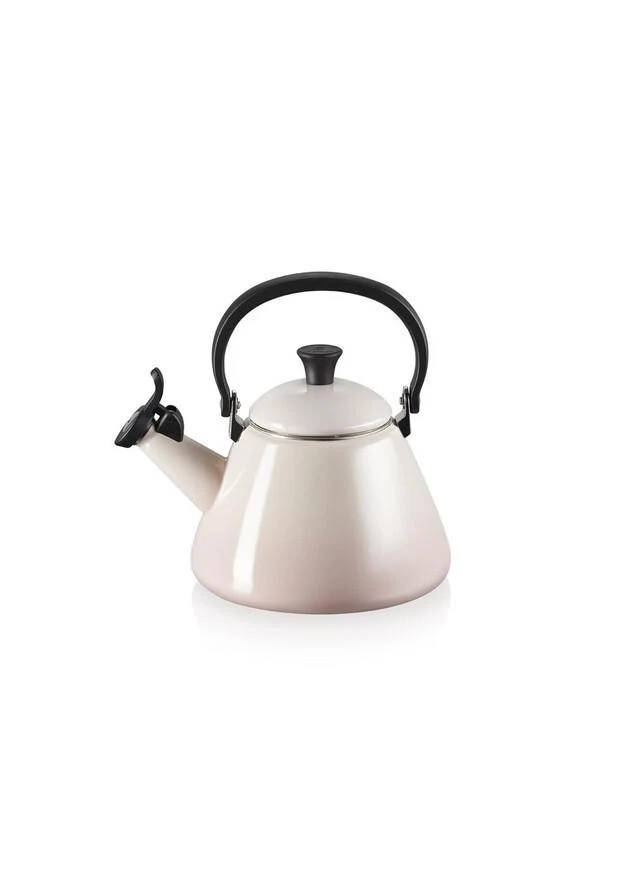 商品Le Creuset|Kone kettle with fixed whistle 1.6l shell pink,价格¥746,第1张图片