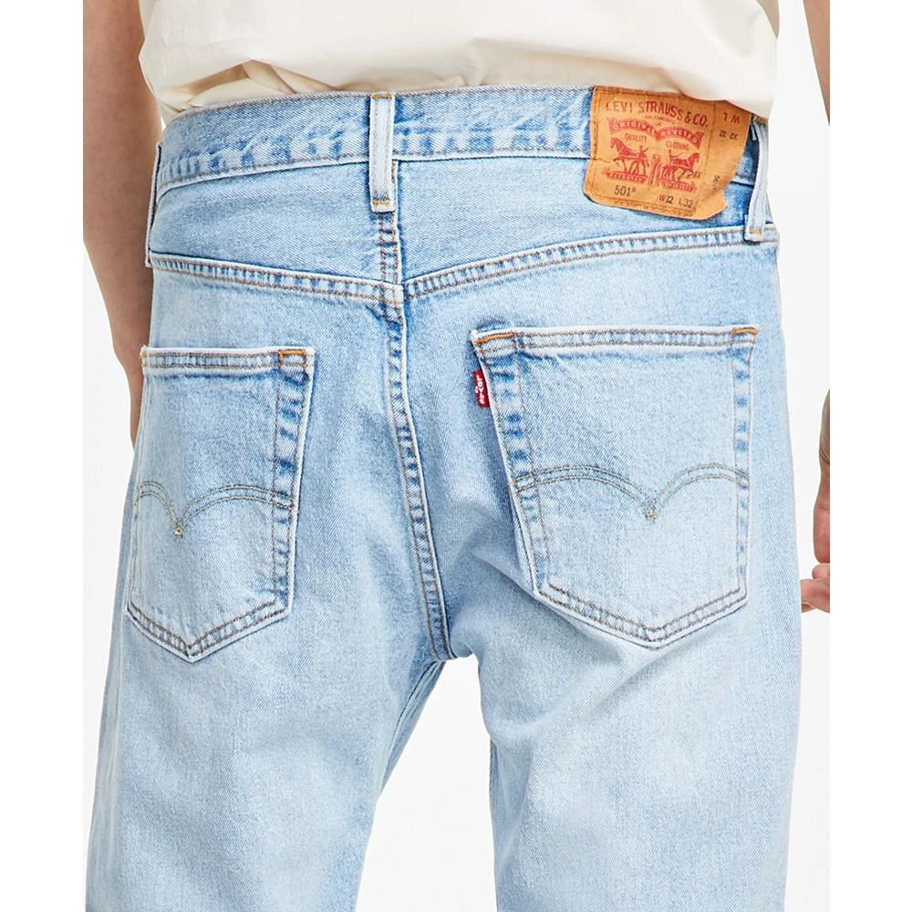 商品Levi's|Men's 501® Original Fit Button Fly Stretch Jeans,价格¥538,第3张图片详细描述