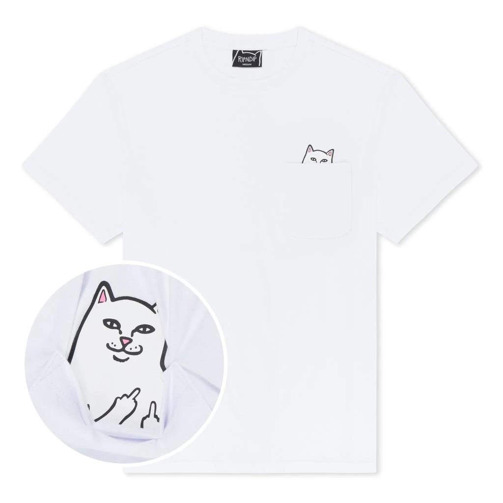 商品RIPNDIP|Lord Nermal Pocket T恤,价格¥291,第1张图片