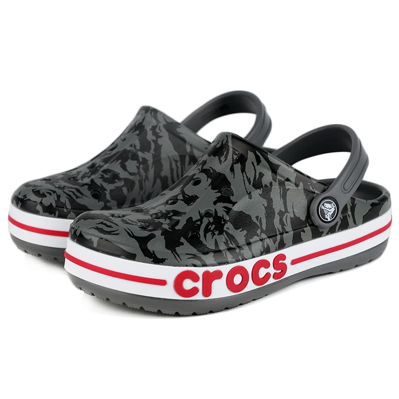 商品[国内直发] Crocs|贝雅卡骆班印花小克骆格 儿童休闲凉鞋洞洞鞋,价格¥94,第1张图片