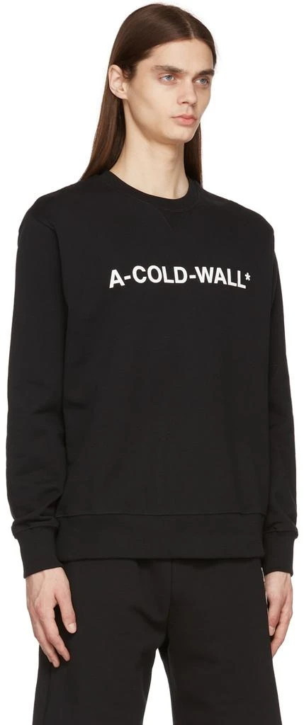 商品A-COLD-WALL*|Black Essential Logo Sweatshirt,价格¥854,第2张图片详细描述