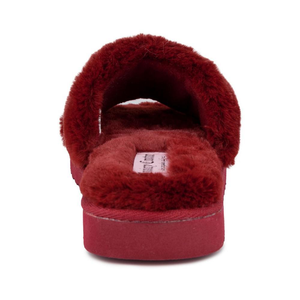 商品Juicy Couture|Women's Halo Faux Fur Slippers,价格¥164,第5张图片详细描述