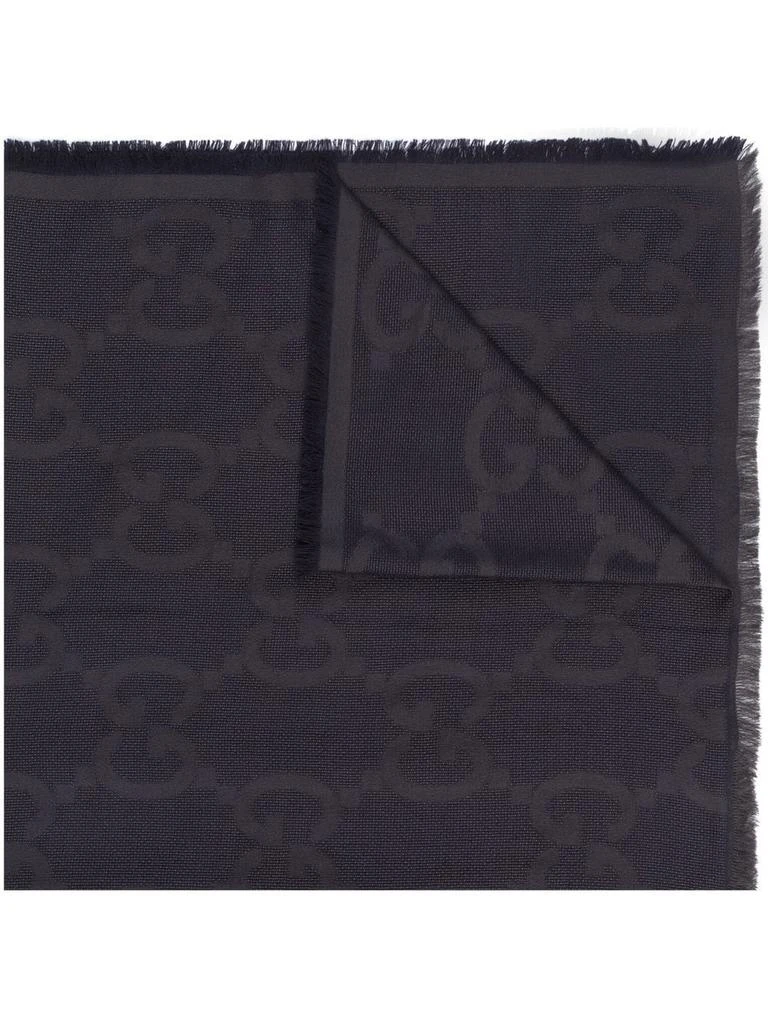 商品Gucci|GUCCI - Gg Jacquard Wool Scarf,价格¥4003,第1张图片