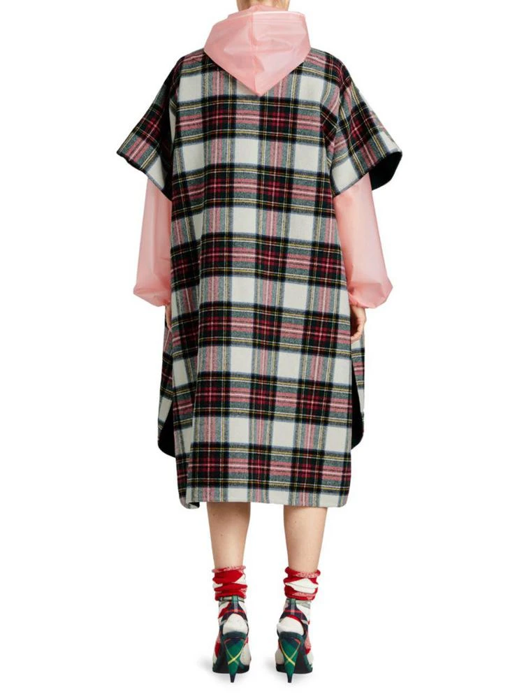 商品Burberry|Tartan Plaid Poncho,价格¥4442,第2张图片详细描述