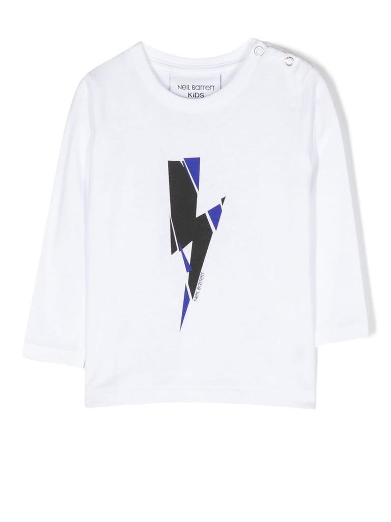 Neil Barrett T-shirt With Print商品第1张图片规格展示