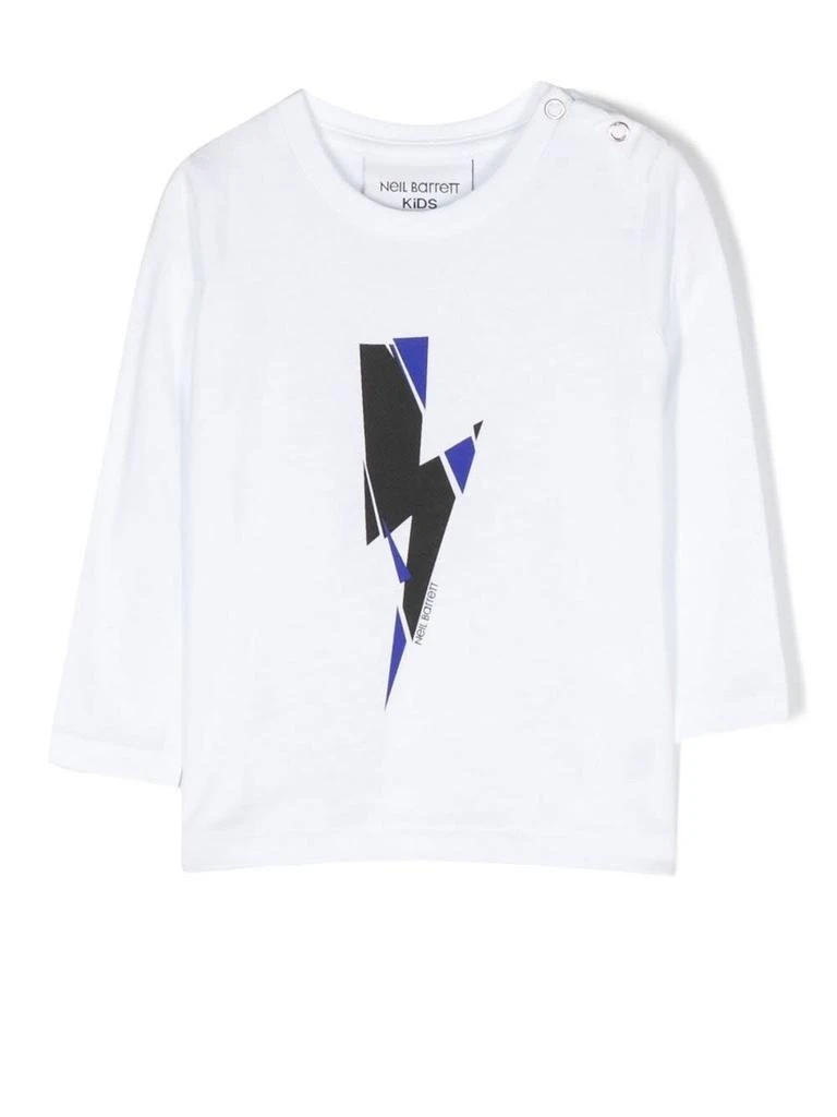 商品Neil Barrett|Neil Barrett T-shirt With Print,价格¥525,第1张图片