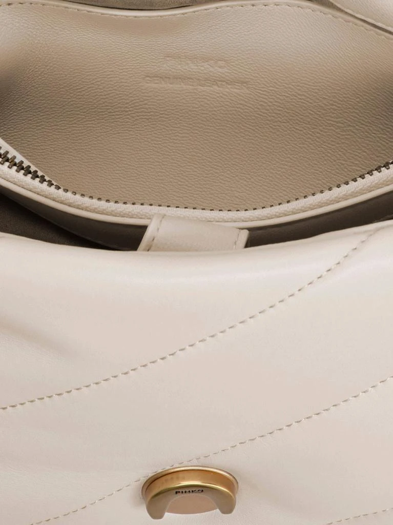 商品PINKO|Love One Classic Crossbody Bags White,价格¥2161,第4张图片详细描述