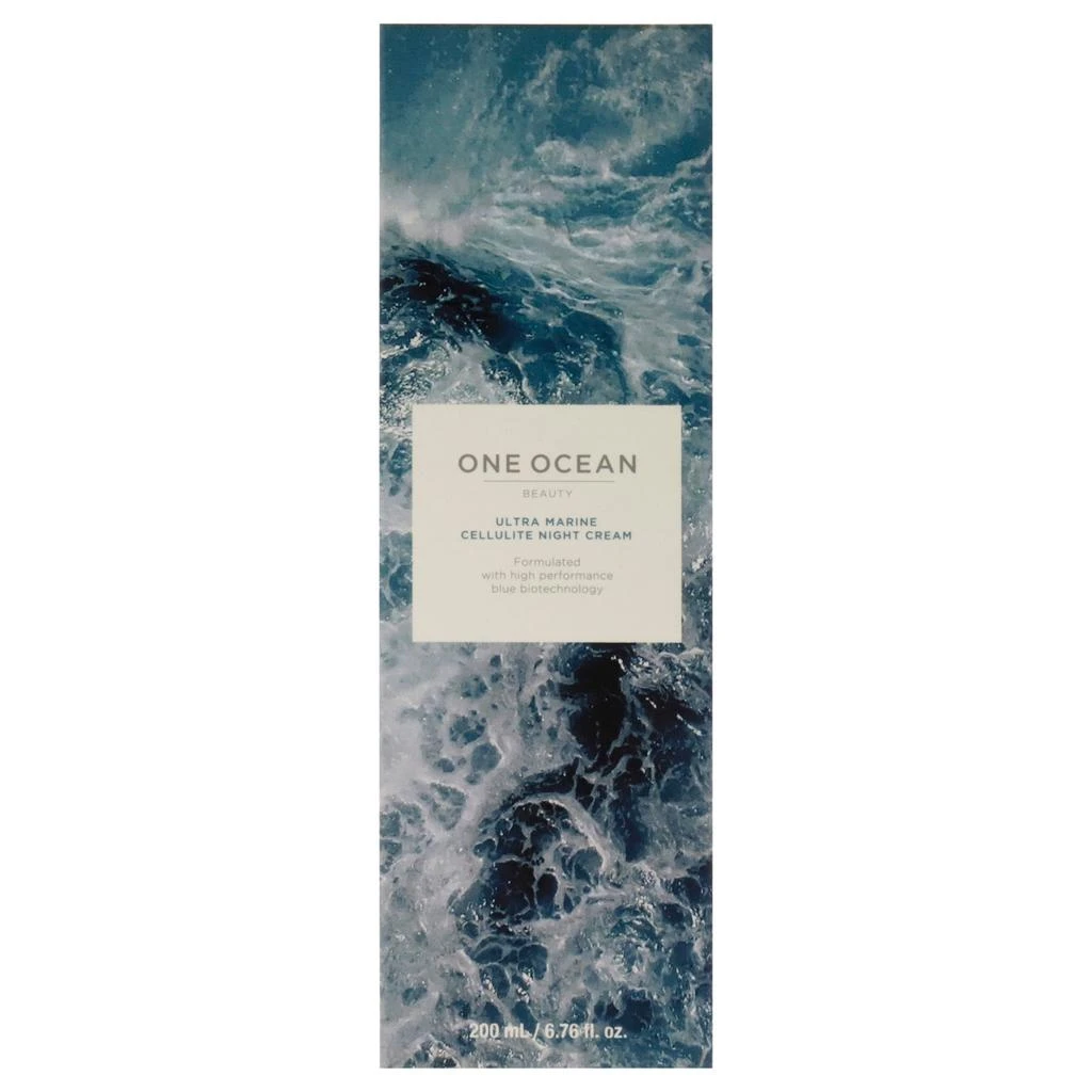 商品One Ocean Beauty|Ultra Marine Cellulite Night Cream by  for Women - 6.76 oz Cream,价格¥462,第5张图片详细描述