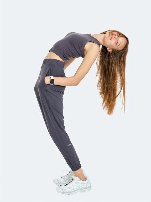 商品INJIACTIVE|Go To Jogger Pants_ Gray,价格¥536,第4张图片详细描述