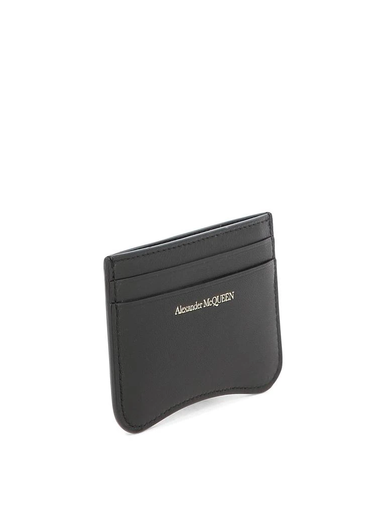 商品Alexander McQueen|The Seal Wallets & Card Holders Black,价格¥998,第2张图片详细描述