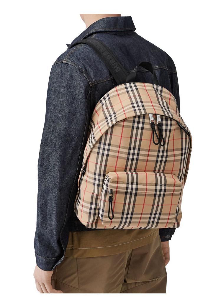 Vintage check nylon backpack商品第4张图片规格展示