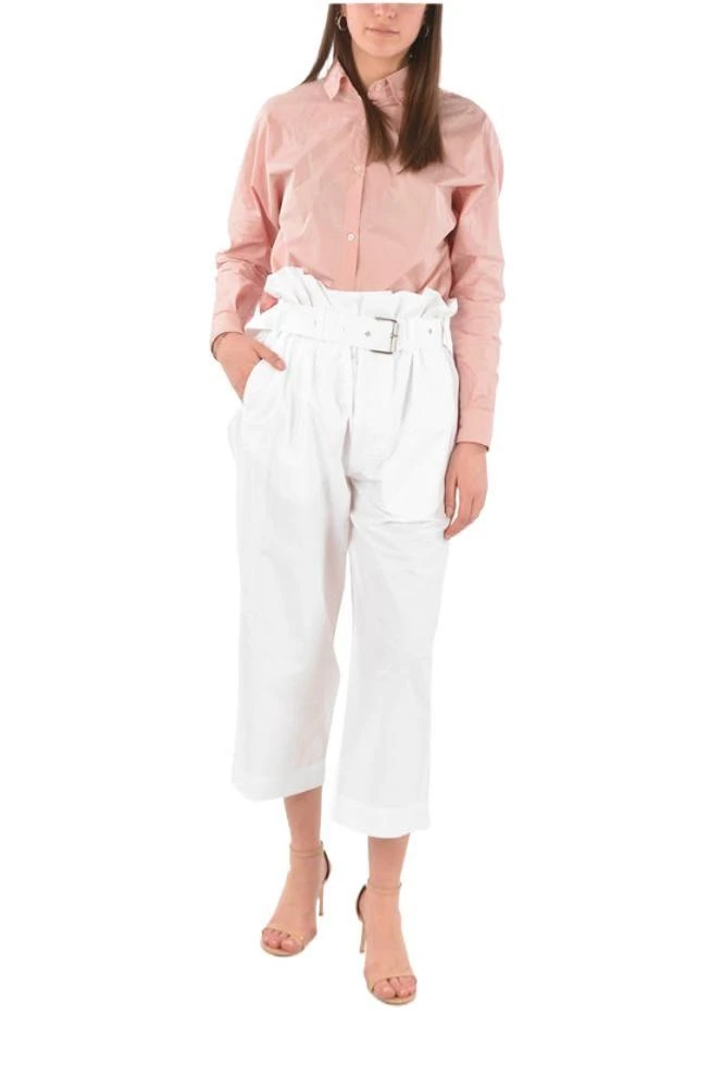 商品PLAN-C|Plan c women's white other materials pants,价格¥2479,第4张图片详细描述