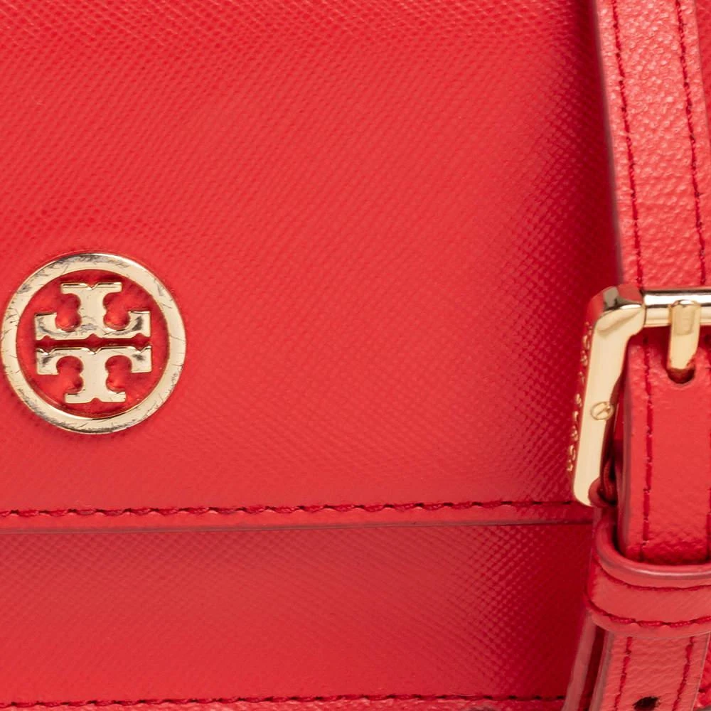 Tory Burch Red Leather Mini Robinson Shoulder Bag 商品