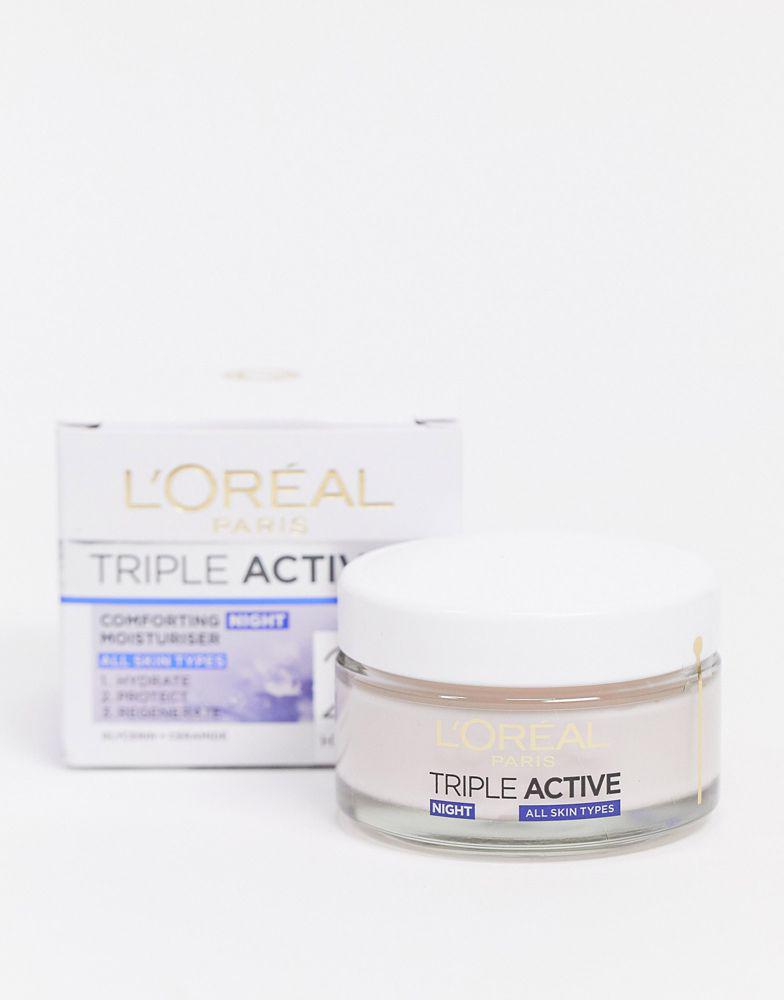 L'Oreal Paris Triple Active 24HR Comforting Night Cream商品第1张图片规格展示