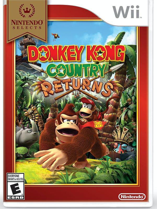 商品Nintendo|Donkey Kong Country Returns [NINTENDO SELECTS] Wii,价格¥879,第1张图片