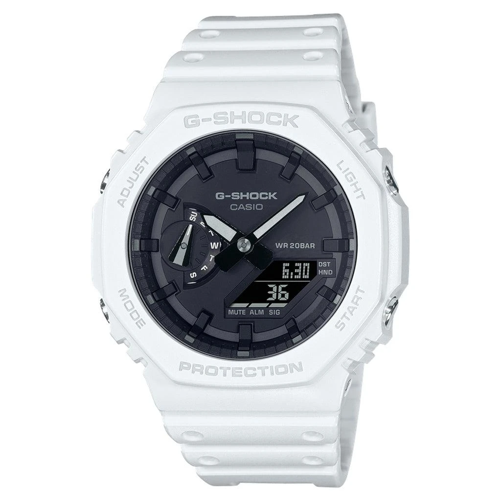 商品G-Shock|GA2100-7A - White,价格¥760,第1张图片