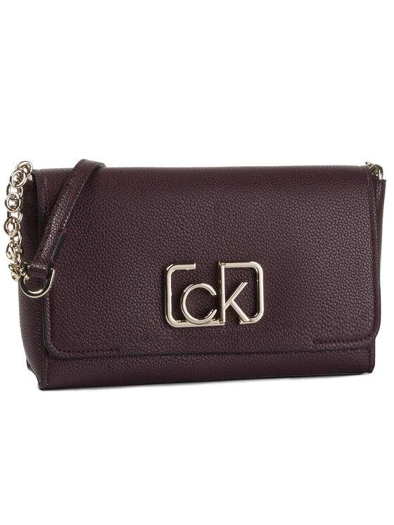 商品Calvin Klein|BORSA A TRACOLLA CON PATTINA CALVIN KLEIN,价格¥1210,第1张图片