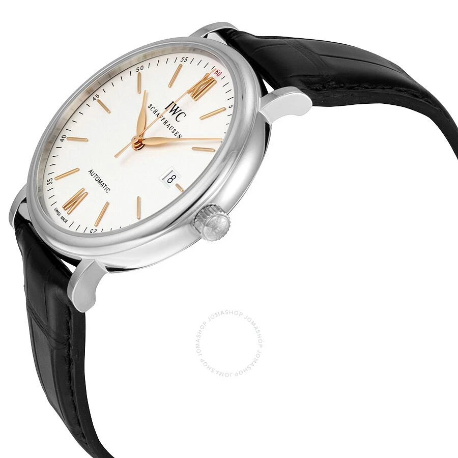 商品IWC Schaffhausen|Portofino Automatic Silver-plated Dial Men's Watch IW356517,价格¥30589,第2张图片详细描述