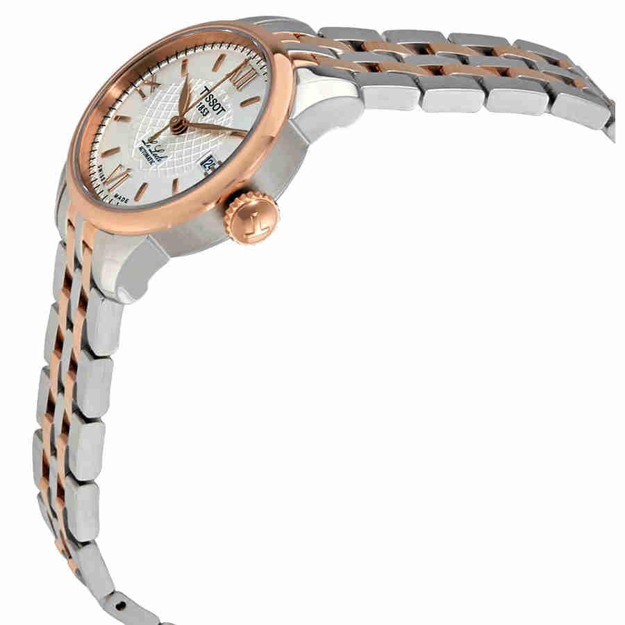商品Tissot|Tissot Le Locle Automatic Silver Dial Ladies Watch T41.2.183.33,价格¥3293,第4张图片详细描述