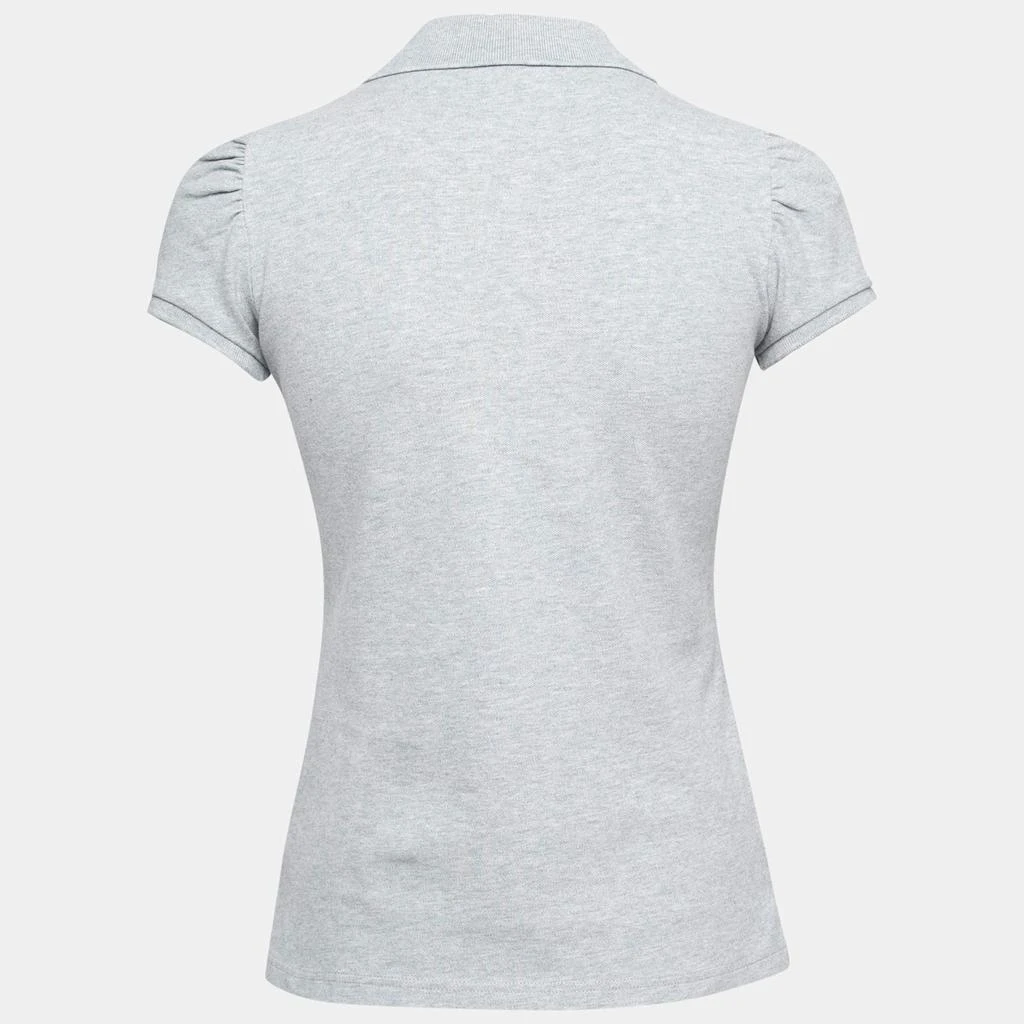 商品[二手商品] Burberry|Burberry Brit Grey Cotton Puff Sleeve Polo T-Shirt S,价格¥1046,第2张图片详细描述