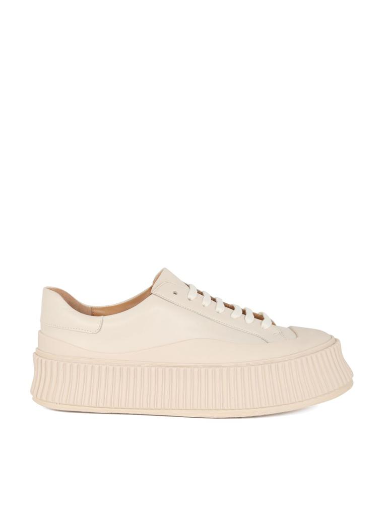 Jil Sander Womens White Sneakers商品第1张图片规格展示