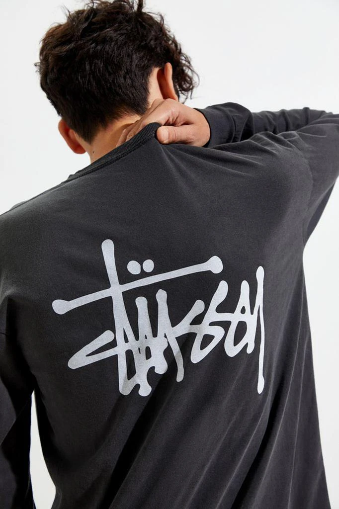 商品STUSSY|Stussy Logo Long Sleeve Tee 男款卫衣,价格¥333,第3张图片详细描述