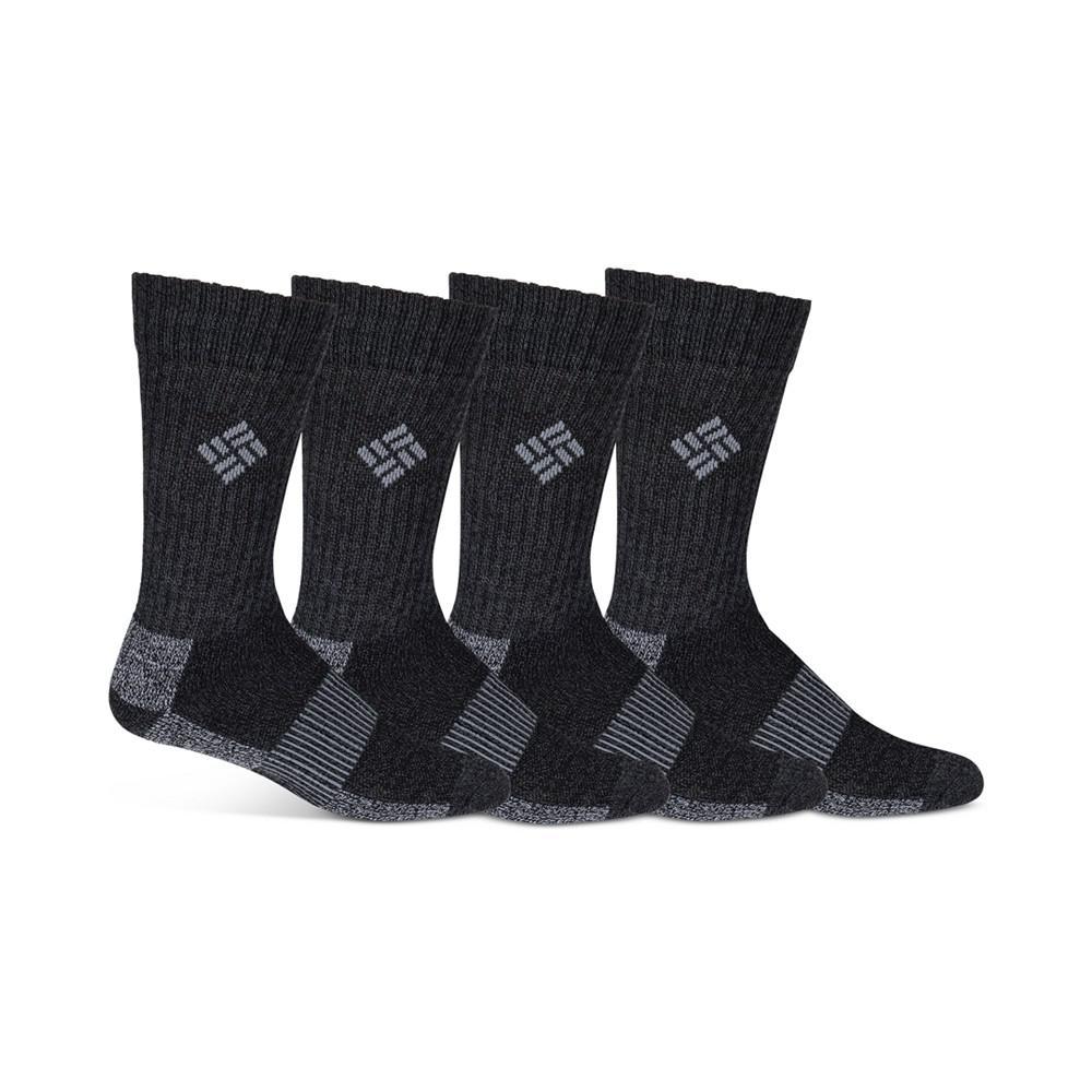 商品Columbia|Men's 4-Pk. Moisture-Control Crew Socks,价格¥177,第1张图片