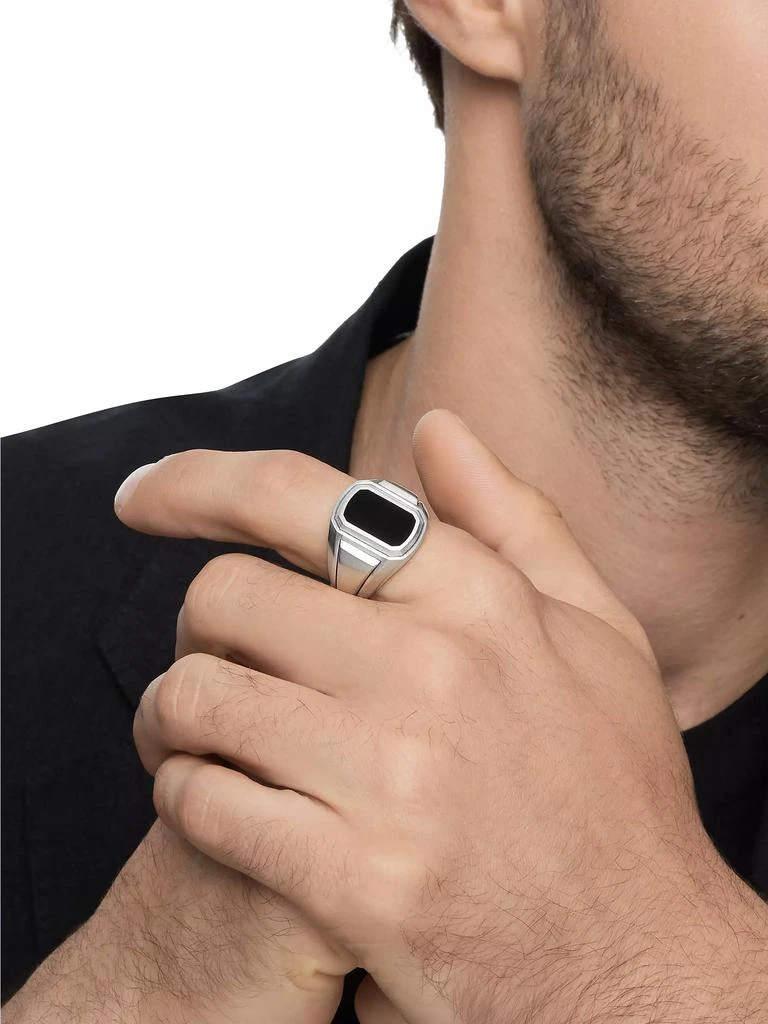 Deco Signet Ring in Sterling Silver 商品