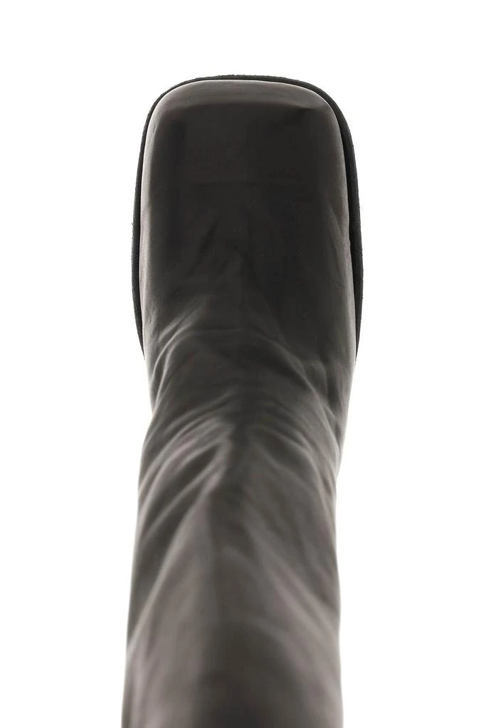 商品guidi|SQUARED TOE LEATHER BOOTS,价格¥7468,第3张图片详细描述