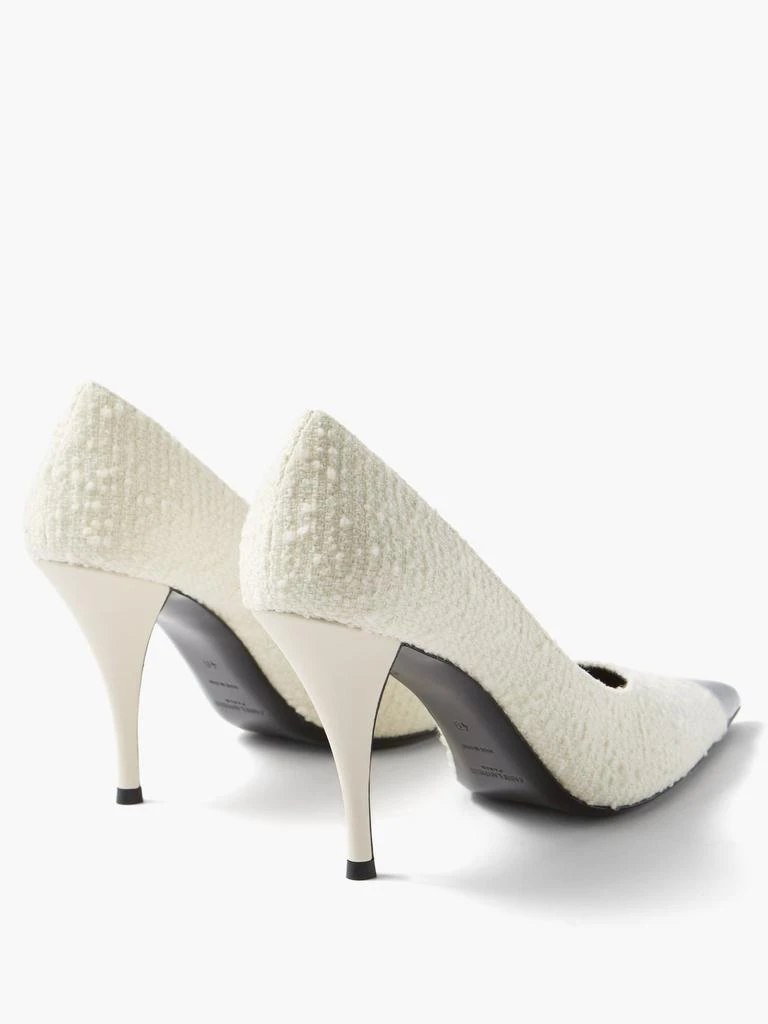 商品Yves Saint Laurent|Viper toe-cap tweed pumps,价格¥6429,第4张图片详细描述