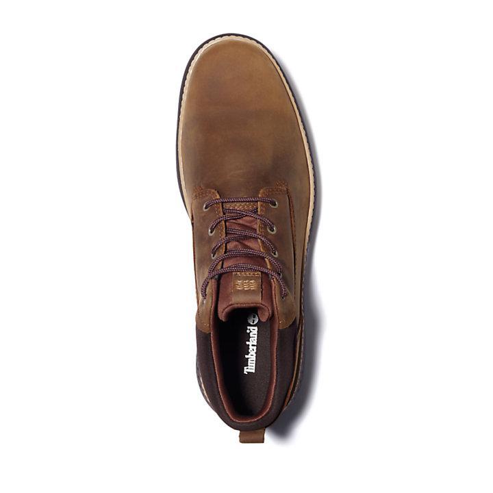 商品Timberland|Cross Mark Gore-Tex® Chukka Boot for Men in Brown,价格¥1404,第4张图片详细描述