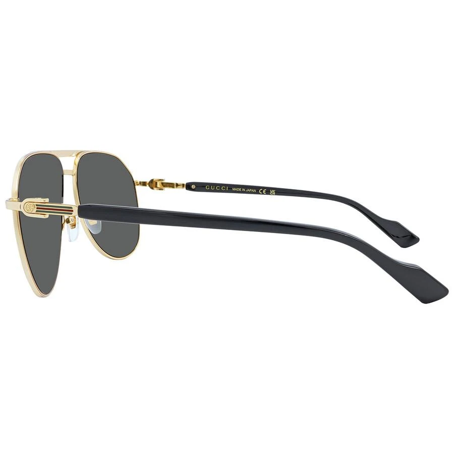 商品Gucci|Gucci Grey Pilot Unisex Sunglasses GG1220S 001 59,价格¥1916,第3张图片详细描述