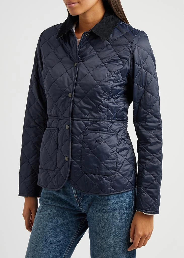 商品Barbour|Deveron navy quilted shell jacket,价格¥943,第2张图片详细描述