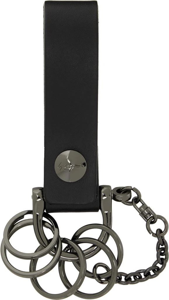 商品YOHJI YAMAMOTO|Gunmetal Key Ring Keychain,价格¥768,第1张图片