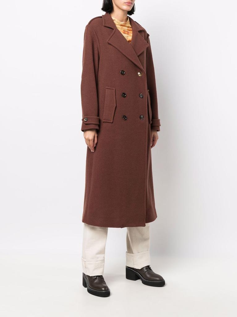 商品ALYSI|ALYSI - Wool Double Breasted Coat,价格¥4039,第7张图片详细描述