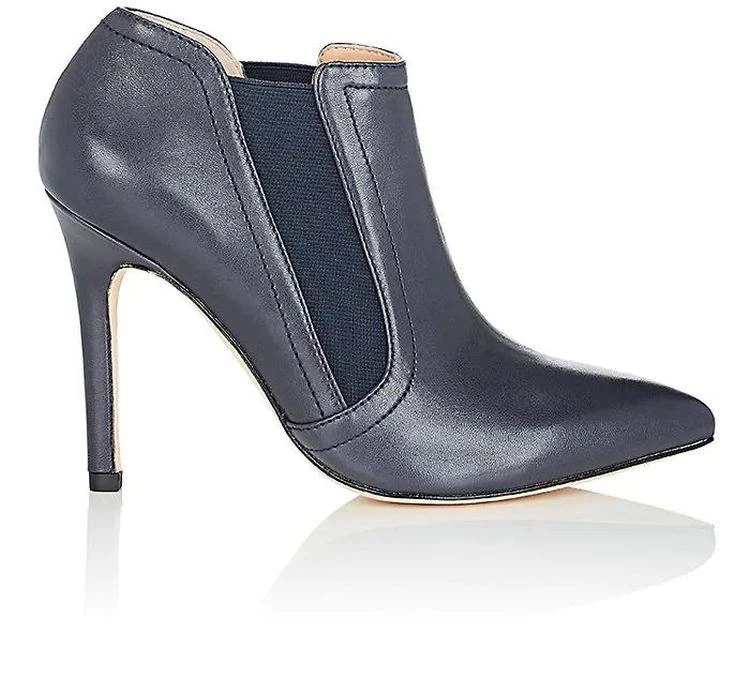 商品Halston Heritage|Wendy Leather Ankle Boots,价格¥1498,第1张图片