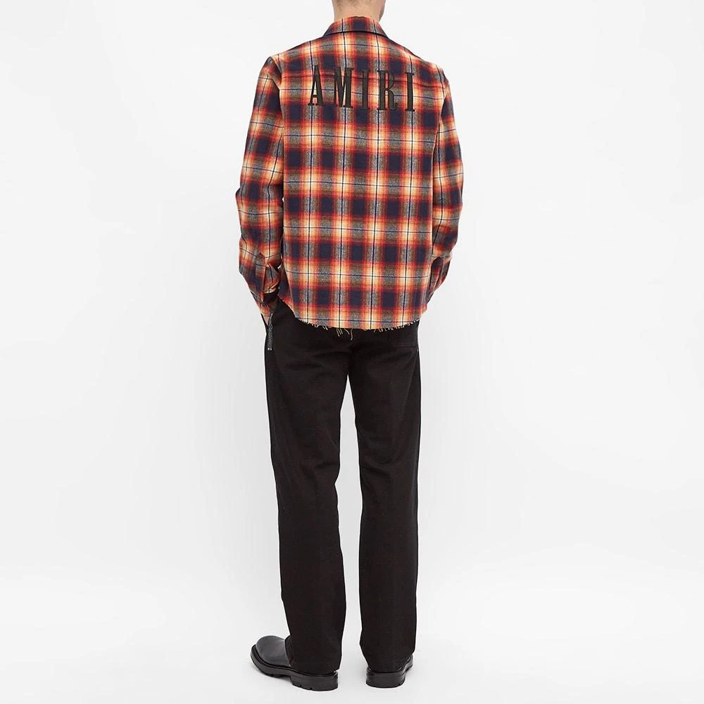 商品AMIRI|AMIRI Logo Flannel Shirt,价格¥3561,第5张图片详细描述